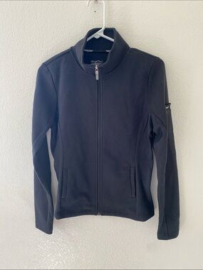 Straight Down Women’s Black Swing Golf Full Zip Jacket Size S